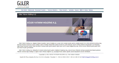 Desktop Screenshot of gulerholding.com.tr